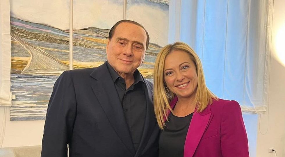 Foto ©  Pagina Facebook Silvio Berlusconi