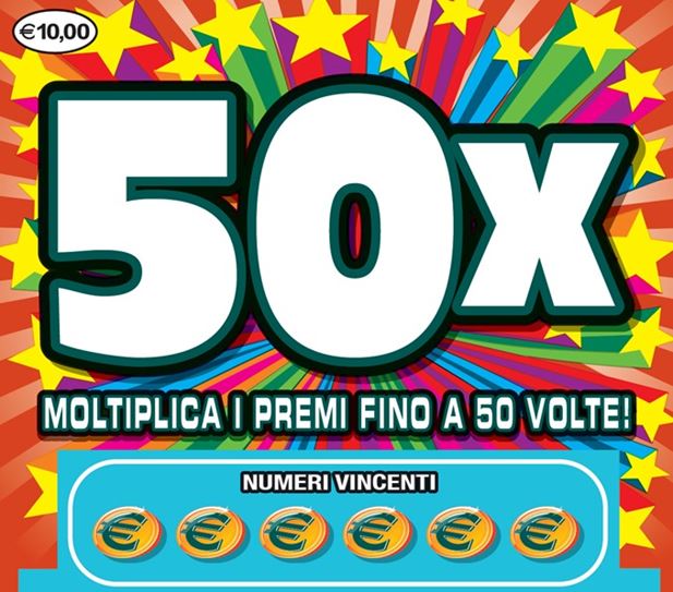 Il 'Gratta&Vinci' 50X regala 2 milioni di euro a Lucca