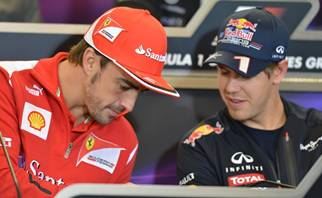 Formula1: Vettel-Alonso la sfida si accende per Sisal