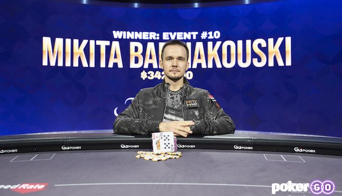 Mikita Badziakouski trionfa all'esordio nel Poker Masters 2021
