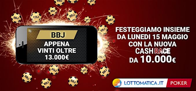 Il Bad Beat Jackpot Lottomatica colpisce ancora e regala 13mila euro: sono 725mila nel 2017