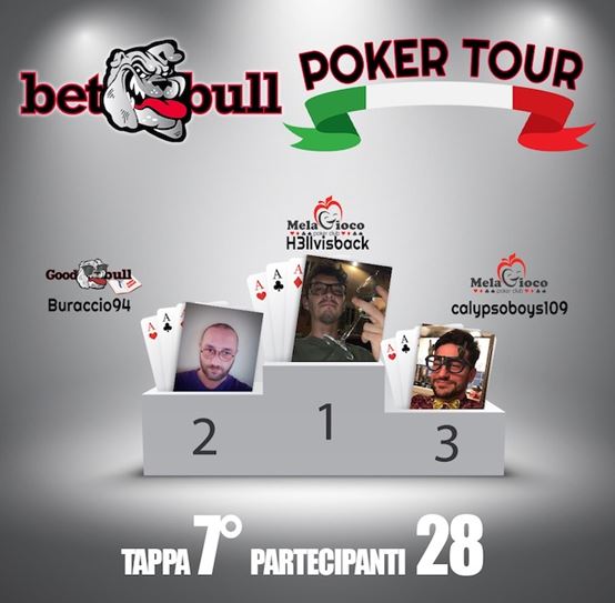 Il BetBull Poker Tour manda in archivio la settima tappa: martedì il gran finale