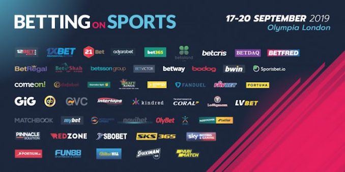 Betting On Sports Londra 2019: 300 relatori e 160 brand di scommesse