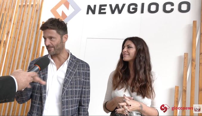 Newgioco schiera la coppia d'Assi Pamela Camassa e Filippo Bisciglia a Enada Rimini 2021!