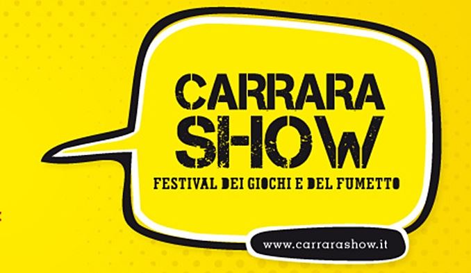 Carrara: dal 30 maggio l'esordio del festival dei Giochi e del Fumetto