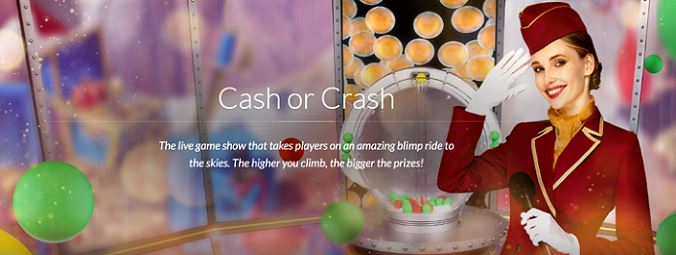 Cash or Crash, il gioco fa spettacolo con Evolution