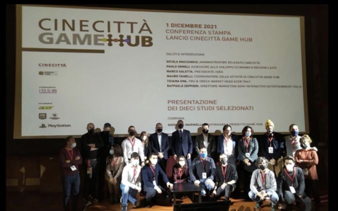 Cinecittà Game Hub, l'acceleratore parte a gennaio con 10 startup