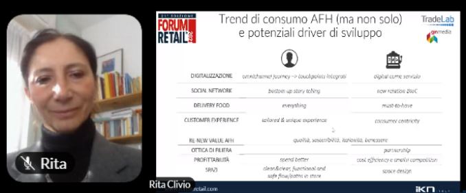 Forum Retail, Clivio (TradeLab): 'Nel F&b metà della spesa fuoricasa'