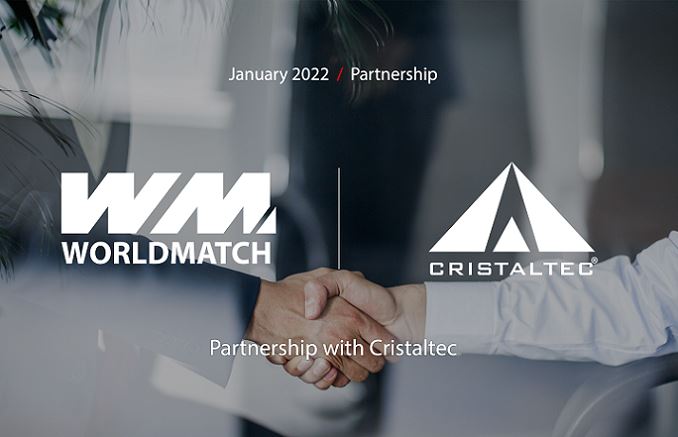 WorldMatch rafforza la partnership con Cristaltec