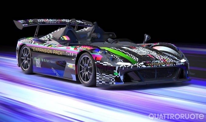 La Dallara dipinge la sua nuova auto coi colori dei videogames