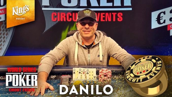 Danilo Donnini vince il Ring Omaha Hi/Lo Wsop Circuit: 'Una bella soddisfazione!'