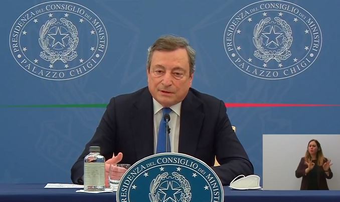 Dl Sostegni Bis, Draghi: 'Riaprire per far ripartire il Paese'