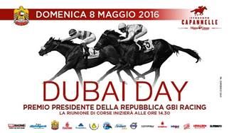 Capannelle: 8 maggio il Dubai Day dedicata agli Emirati Arabi