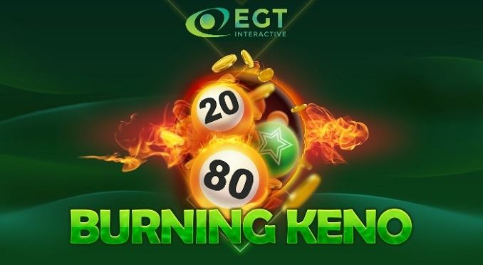 Gioco online, nuova uscita per Egt Interactive: è Burning Keno