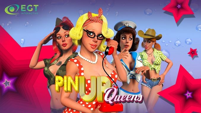 Egt Interactive presenta la sua nuova video slot: Pin Up Queens!