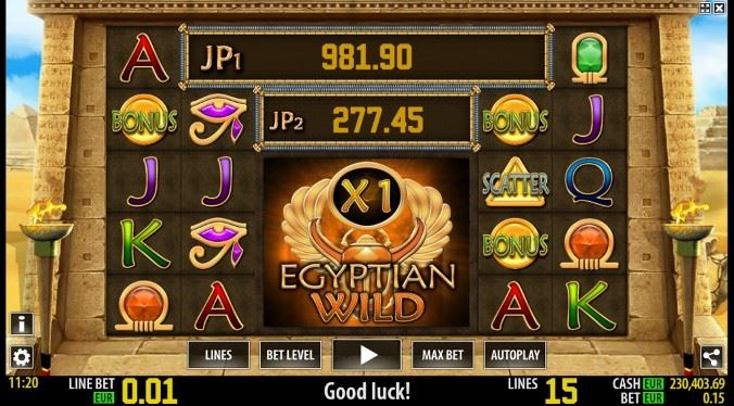 Egyptian Wild Hd: si gioca tra le Piramidi a caccia dei due jackpot