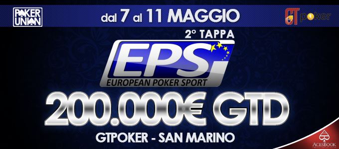 Gt Poker: a maggio la seconda tappa dell'European Poker Sport