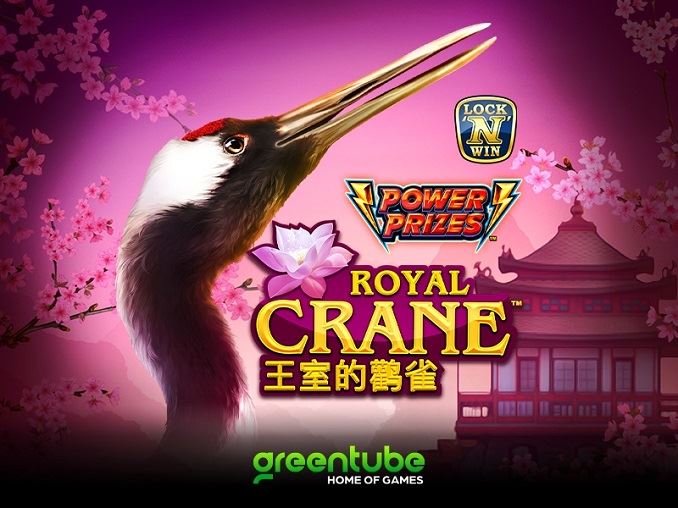 Greentube, nel cuore dell'Asia con la slot  Power Prizes - Royal Crane