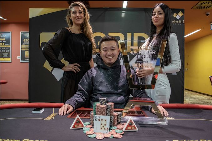 Grid Poker Tour, la 'prima' la vince Ye Yichuan dopo un lungo weekend di eventi live