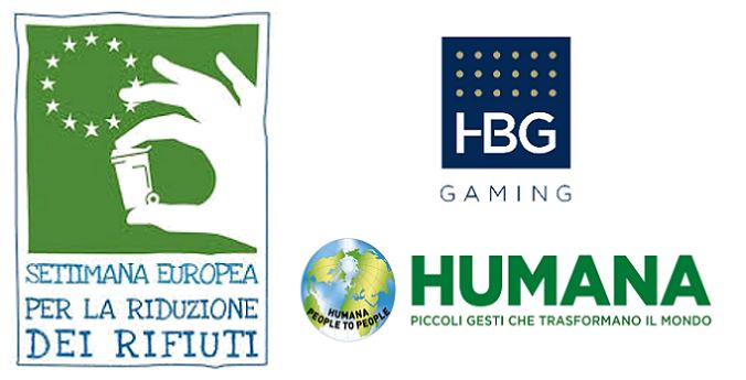 Hbg Gaming con Humana Italia Onlus per raccolta di indumenti usati