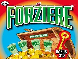 Arriva il gratta e vinci 'Il Forziere', in palio premi da 500mila euro