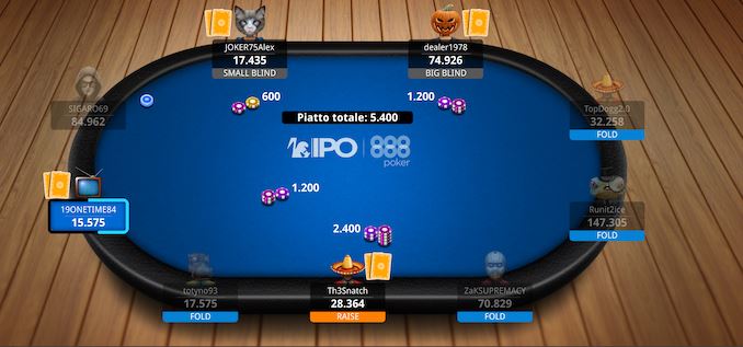 L'IPO torna online su 888poker e lancia 39 tornei da mezzo milione garantito