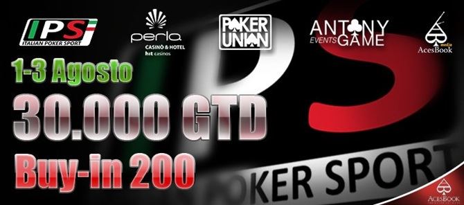 L'Italian Poker Sport sbarca al Casinò Perla di Nova Gorica dal primo agosto