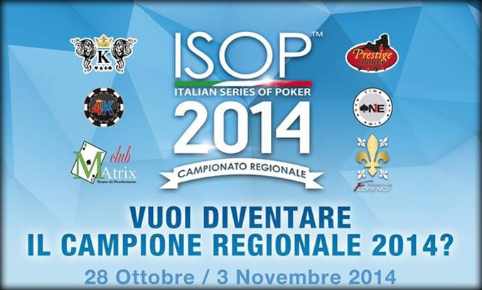 Campionati regionali Isop 2014: 344 players al via