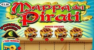 Nuovo Gratta e Vinci 'Mappa dei Pirati', si vincono 200mila euro giocandone 3
