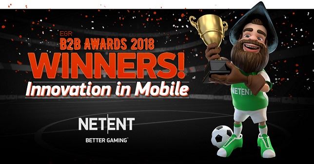 NetEnt, sul podio agli Egr Awards per l'innovazione nel mobile