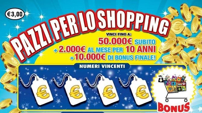 Jesi (An), vince 300mila euro al Gratta&Vinci 