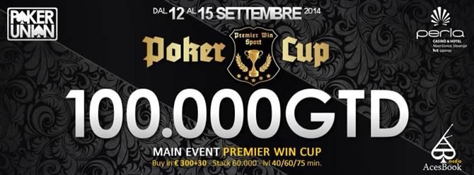 Nasce il campionato Premier Poker Cup
