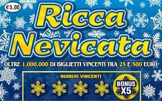 Grattaevinci, con 'Ricca nevicata' si vincono fino a 500mila euro