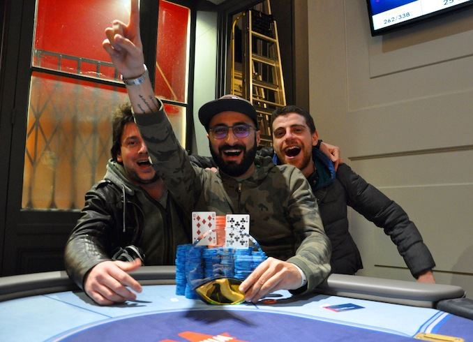 Finalmente primo: Carlo Savinelli vince l'high roller del Winamax Poker Tour a Parigi