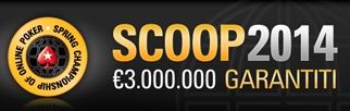 Scoop Pokerstars.com: numeri raddoppiati, al primo del main high 1,2 milioni di dollari