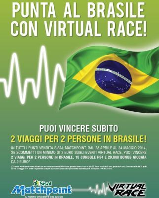 Vinto a Portici primo viaggio per i Mondiali:  'Punta sul Brasile' prosegue fino al 24 maggio