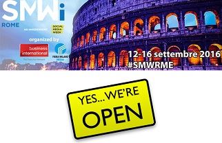 Aperte le iscrizioni alla Social Media Week 2016 di Roma