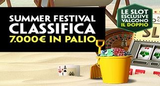Con Summer Festival Classifica, Paddy Power mette in palio 7mila euro