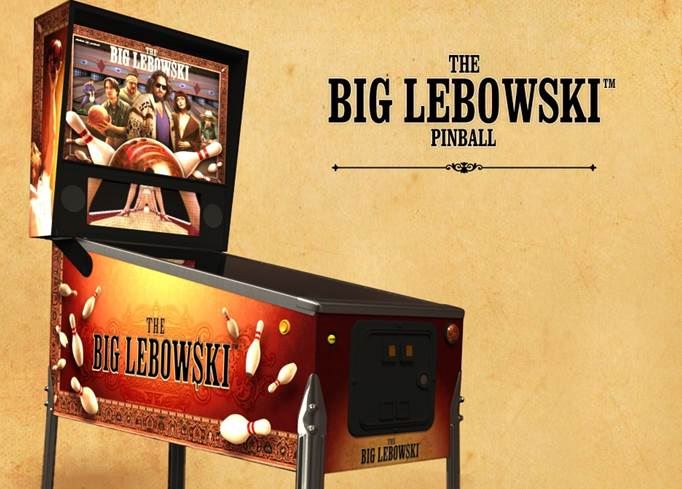 The Big Lebowski: ecco a voi il nuovo flipper, sul mercato dal 2015 by Dutch Pinball