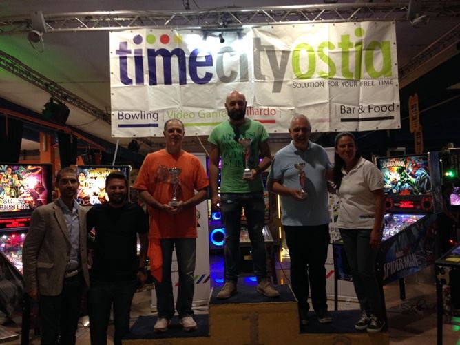 Flipper sportivo: Acciari incanta Ostia al TimeCity Pinball Tournament