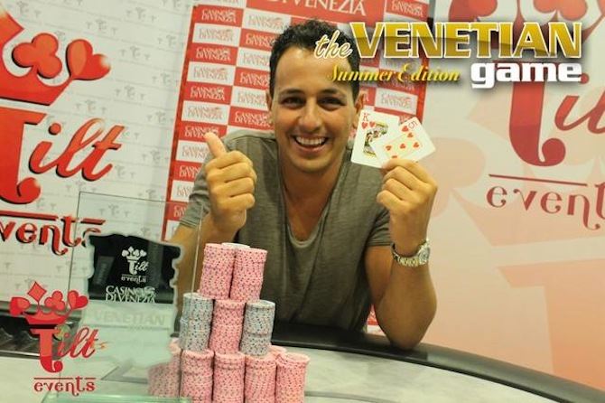 Mattia Nicchetto primo su 691 entries: è lui mister The Venetian Game