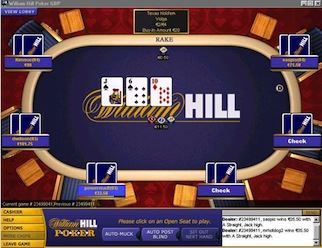 William Hill, il poker e tutte le sue offerte