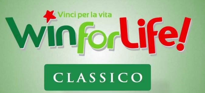 Win For Life Classico: vinti online 20mila euro con una giocata da 1