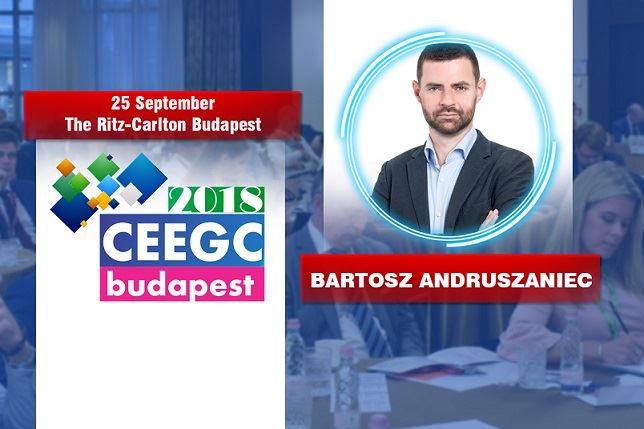 Ceegc2018 Budapest announces Bartosz Andruszaniec (RM Legal Kancelaria Radców Prawnych)
