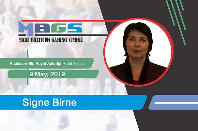 Latvian regulator, Mrs. Signe Birne, to join the speaker lineup at MARE BALTICUM Gaming Summit 2019 in Vilnius