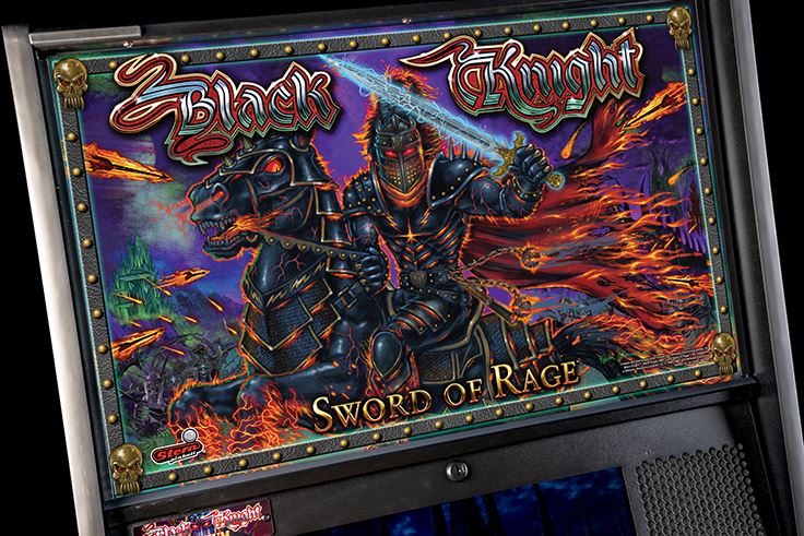 Black Knight: Sword of Rage, the new pinball machine from Stern