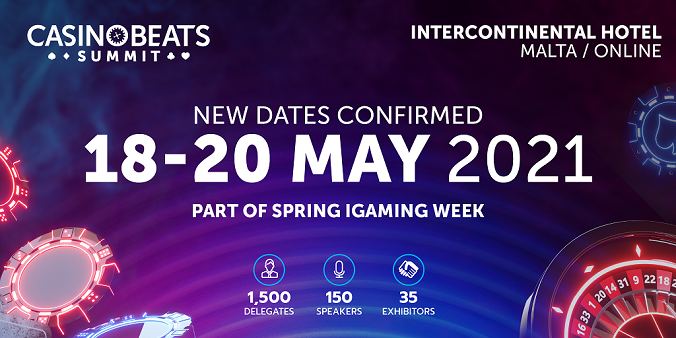 CasinoBeats Summit and Malta’s Spring iGaming Week move to May 2021