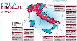 Italia no slot, la mappa delle leggi regionali sul gioco