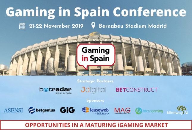 Join us at the 2019 Gaming in Spain conference: “Sustainable advertising in a maturing market”