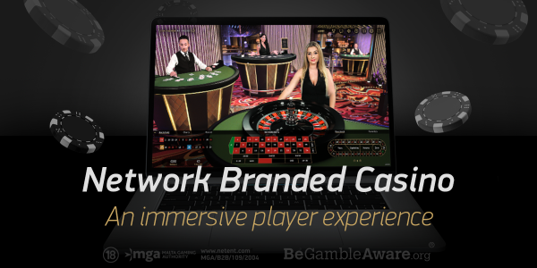NetEnt launches the network branded Casino – a new offering for Live casino